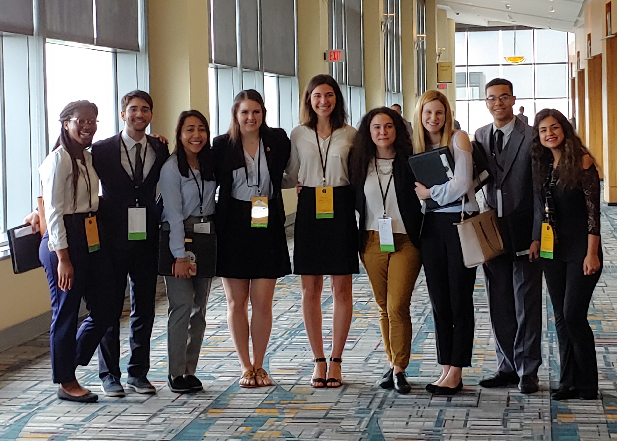 Gateways Students at LANS 2019 Gateways Students at LANS 2019